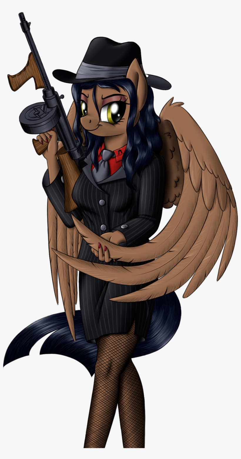 Sirzi, Clothes, Fishnets, Gangster, Gun, Oc, Oc - Skirt, transparent png #1502149