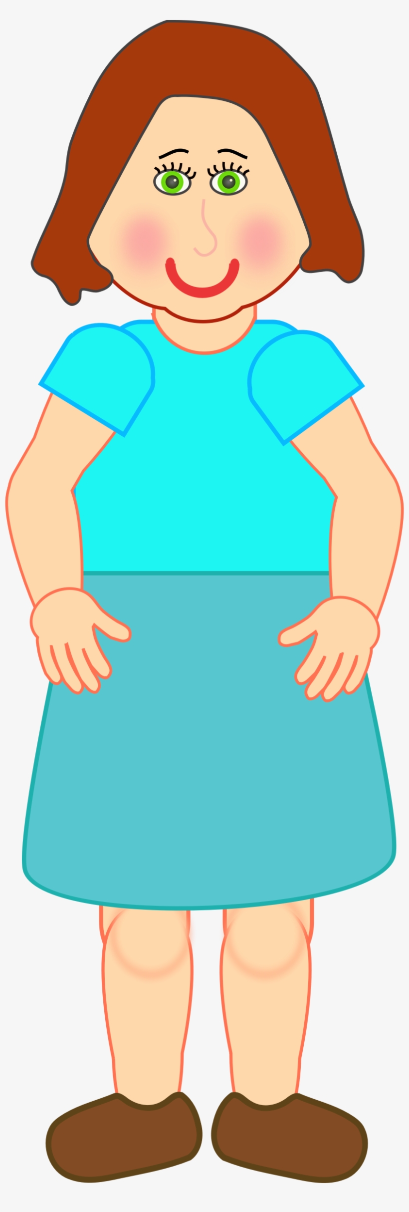 This Free Icons Png Design Of Woman Standing, transparent png #1502413