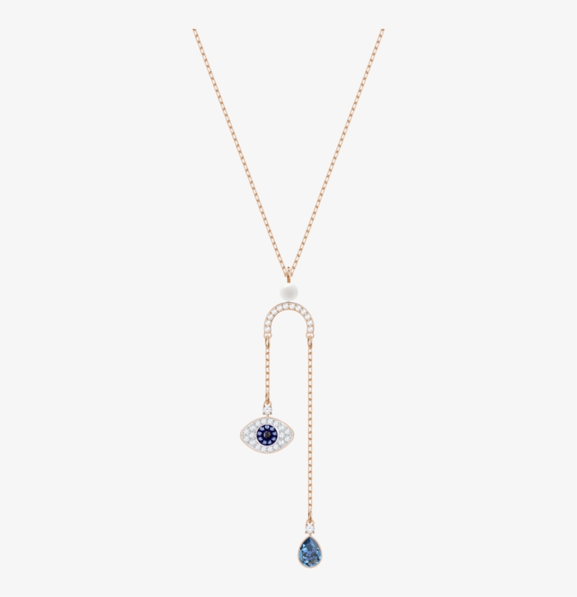 Duo Evil Eye Y Necklace - Locket, transparent png #1502614