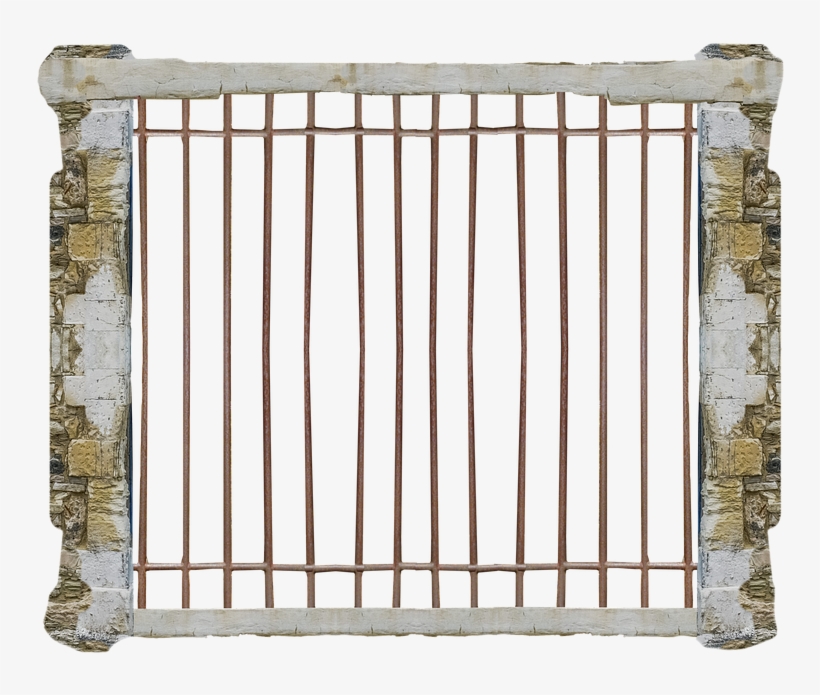 Empty Cage Png Svg Black And White Stock - Prison, transparent png #1502768
