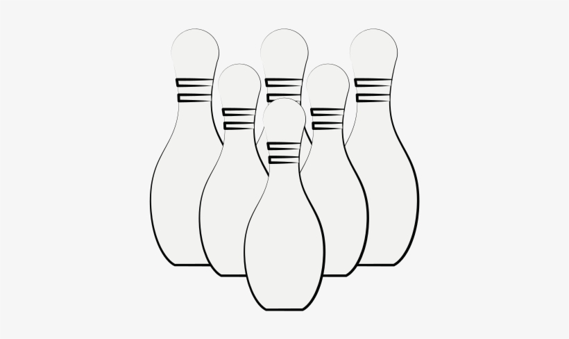 Bowling Ball And Pins - Bowling Ball, transparent png #1503006