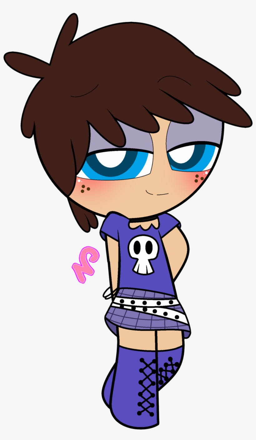 Luna In Ppg Style - Powerpuff Girls Loud House, transparent png #1503025