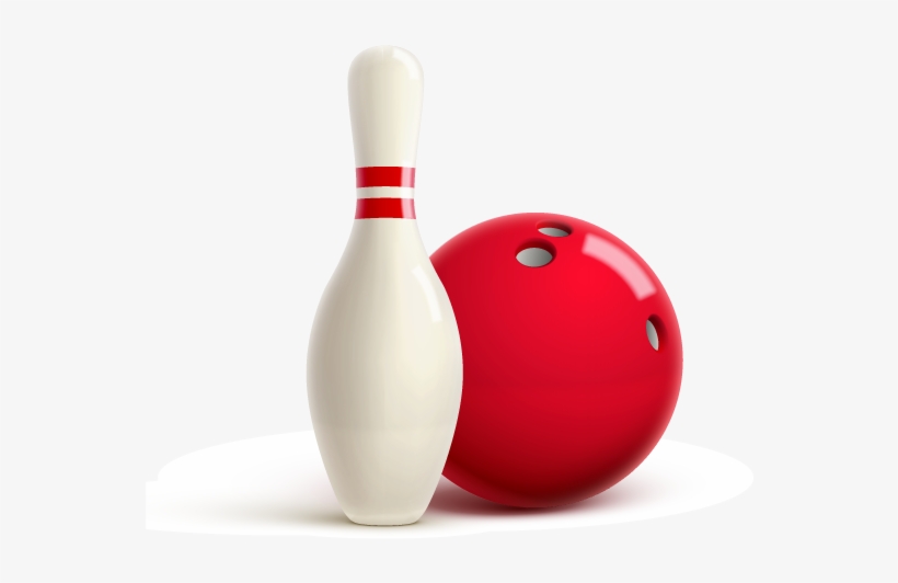 Bowling Rolls Png Pic - Bowling Pin And Ball Png, transparent png #1503081