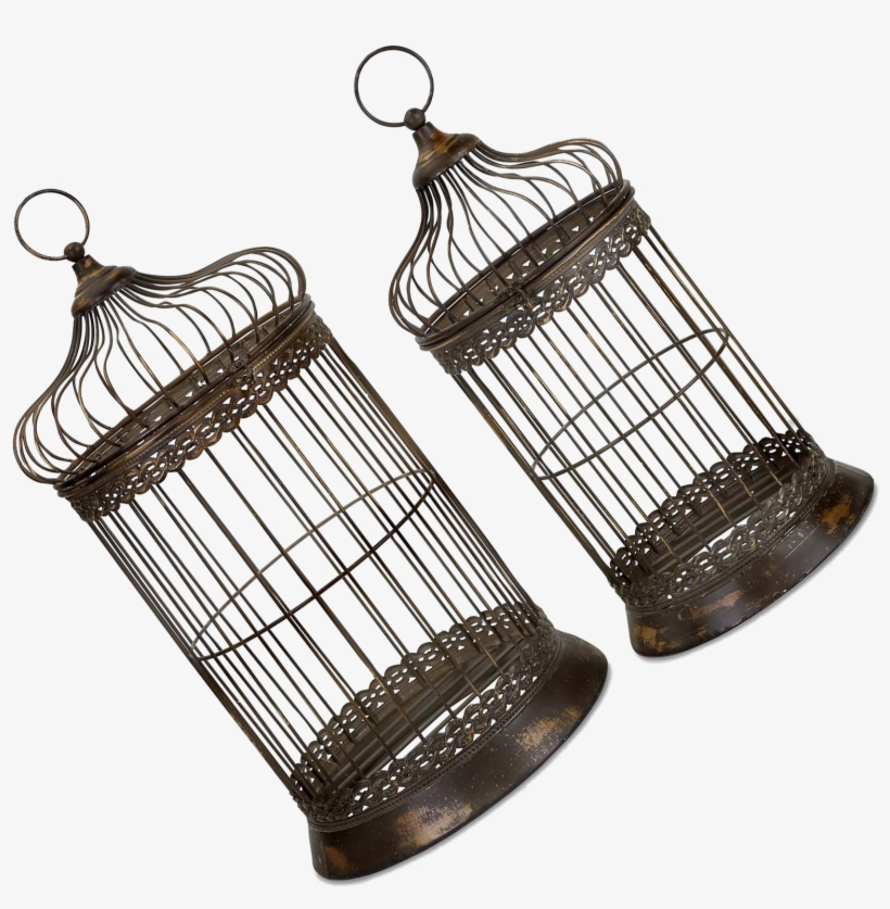 Bird Cage Png - Byzantine Dome Bird Cages - Set Of 2, transparent png #1503342