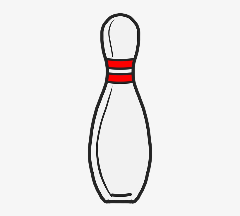 Pin, Bowling, Bowl, Game, Sport, Ball, Strike - Bowling Pin Transparent Background, transparent png #1503432