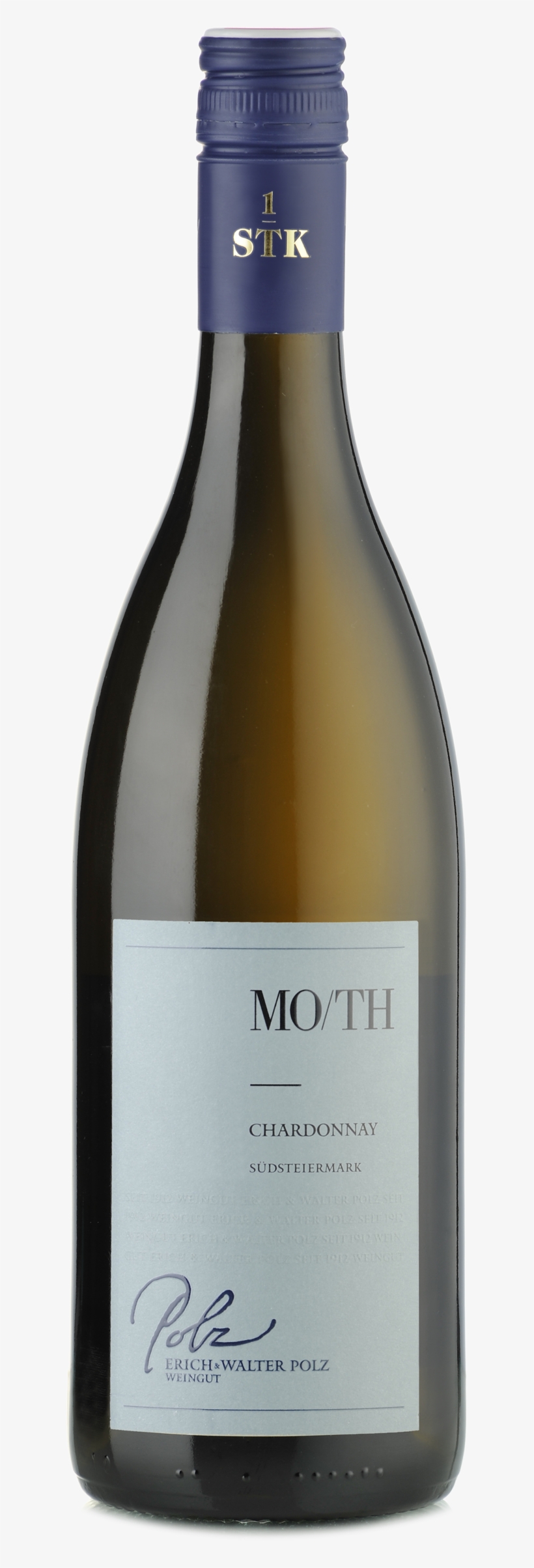 Download Bottlepicture "chardonnay Moth" - Gelber Muskateller 2016 Weingut Polz, transparent png #1503462