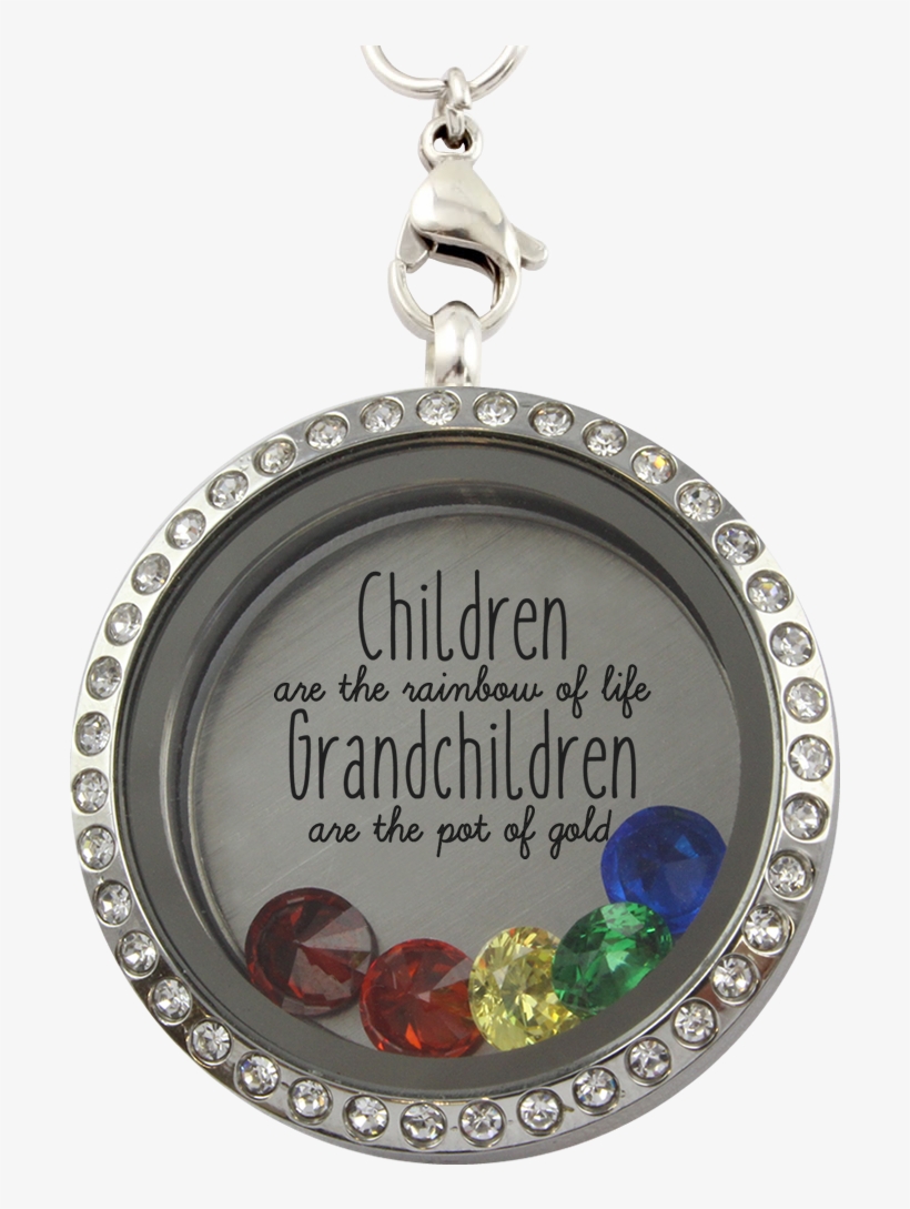Grandchildren Are The Pot Of Gold Locket, transparent png #1503982