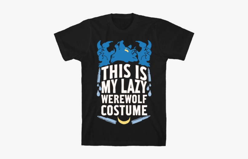 This Is My Lazy Werewolf Costume Mens T-shirt - World's Okayest Pansexual, transparent png #1504540