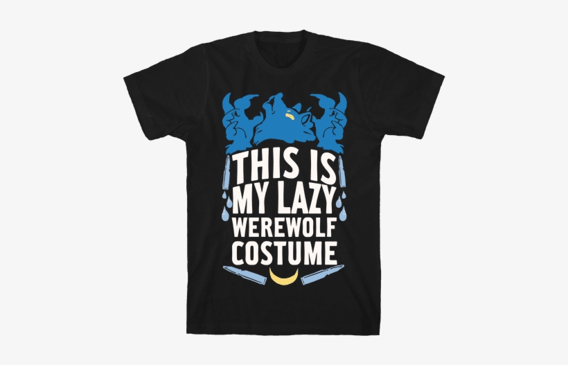 This Is My Lazy Werewolf Costume Mens T-shirt - World's Okayest Pansexual, transparent png #1504540