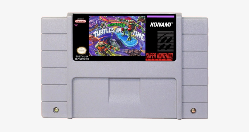 To Distance Itself From Its European And Japanese Siblings, - Teenage Mutant Ninja Turtles Iv: Turtles In Time [snes, transparent png #1504692