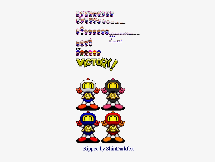 Parent Directory - Super Bomberman 2 Sprites, transparent png #1504847