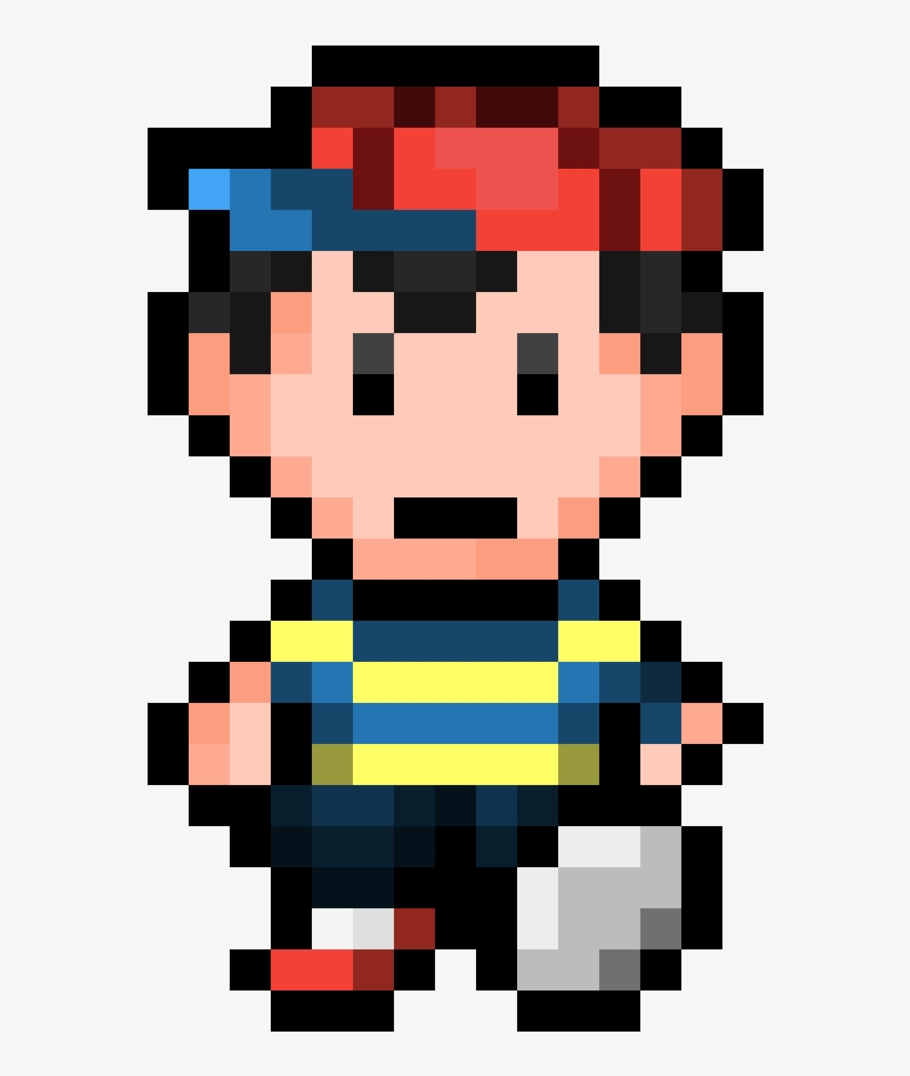 Ness Snes Remastered - Ness Earthbound, transparent png #1504925
