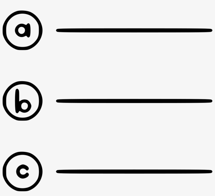 List Alphabet Comments - Portable Network Graphics, transparent png #1504998