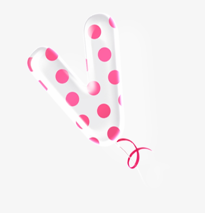 Pink Wave Point Alphabet Element - Letter, transparent png #1505202