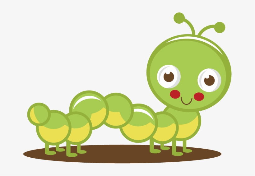 Cute Caterpillar Png - Cute Caterpillar Clipart Png, transparent png #1505228