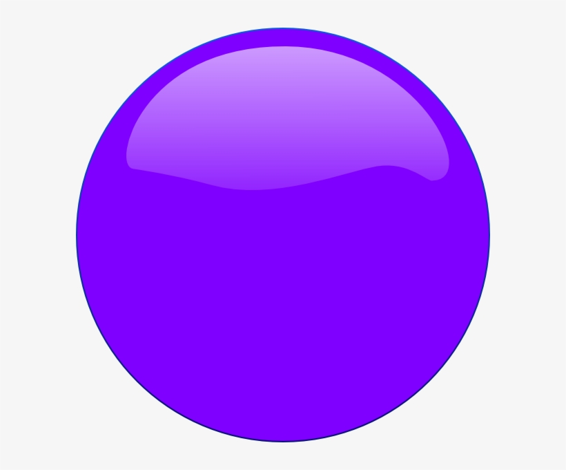 Purple Circle Icon Clip Art At Clker - Purple Circle Icon Png, transparent png #1505271