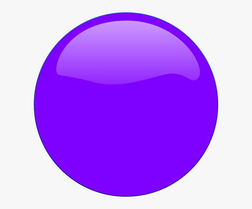 Purple Circle Icon Clip Art At Clker - Purple Circle Icon Png - Free