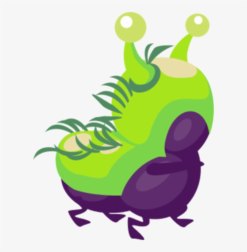 Glitch Clipart Caterpillar - Portable Network Graphics, transparent png #1505434