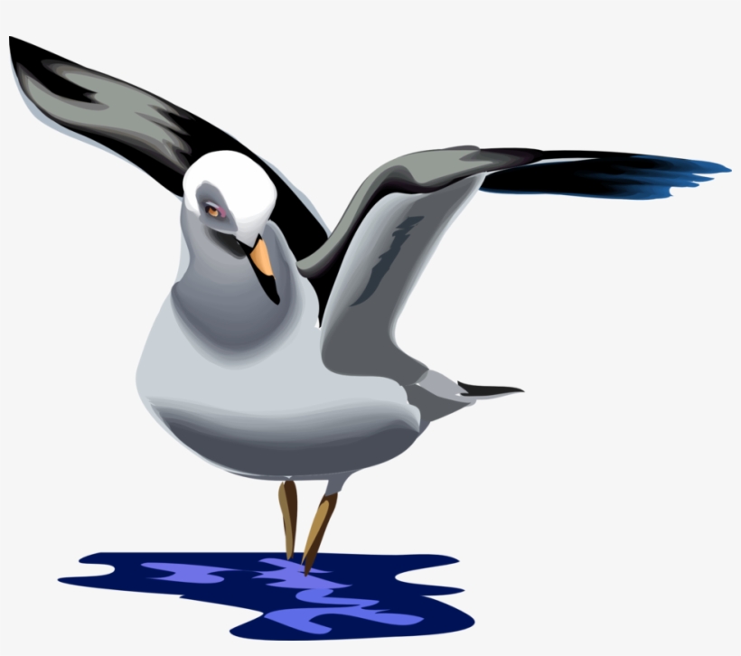 Flying Seagull Png - Cafepress Seagull Everyday Pillow, transparent png #1505554