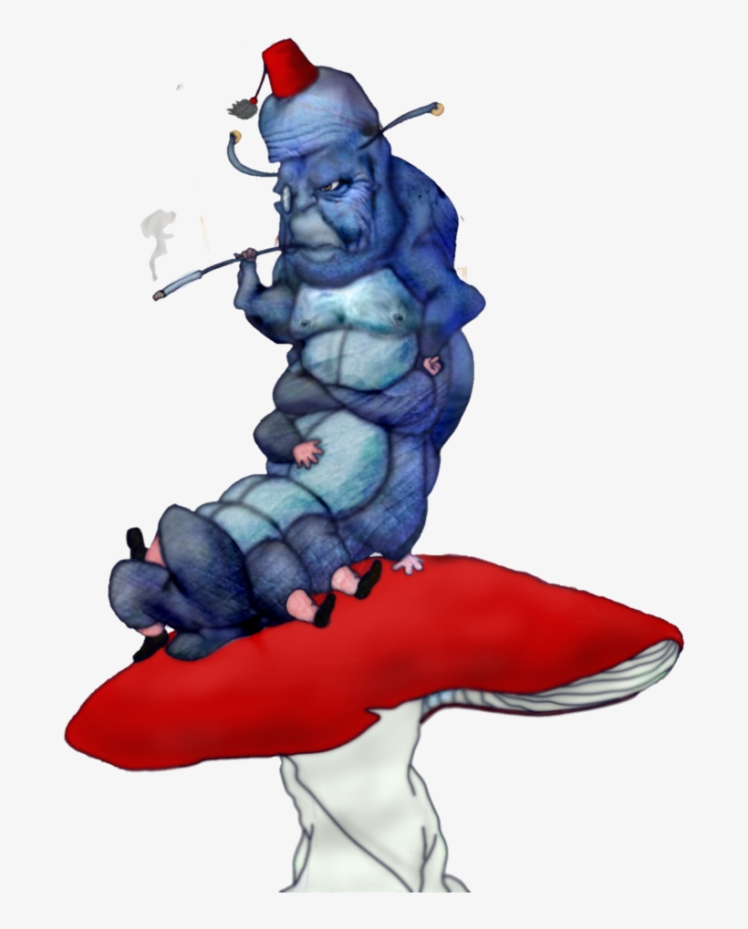 Blue Caterpillar Png Clip Royalty Free Download - Alice In Wonderland Caterpillar Transparent, transparent png #1505558