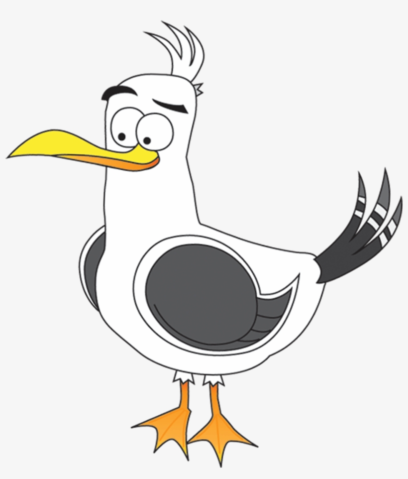 Vector Library Sonny The Avatar Monthly Magazine - Transparent Background Seagull Clip Art, transparent png #1505559
