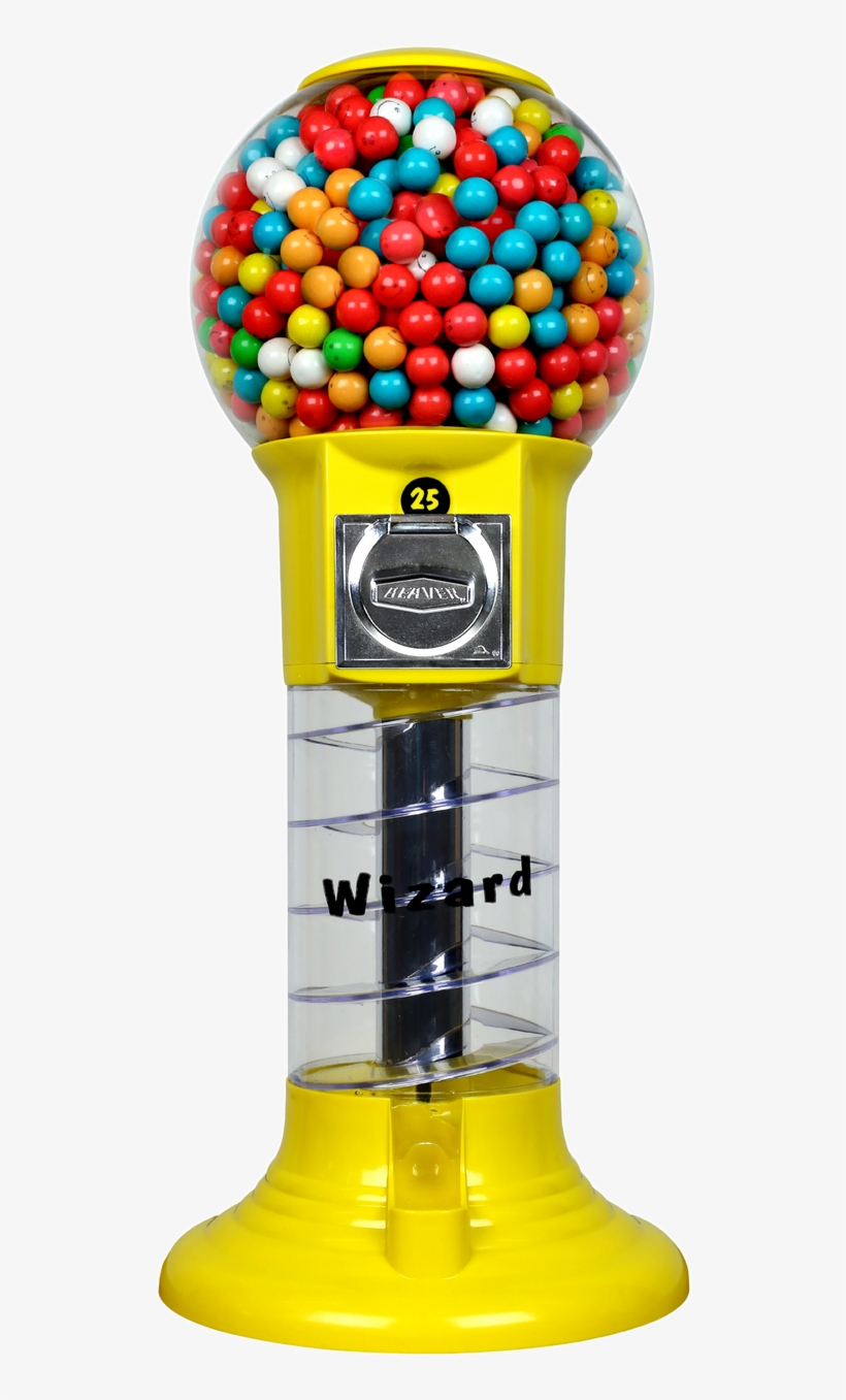 Global Gumball Bulk Vending Machine - Spiral Gumball Machine, transparent png #1505908