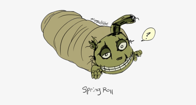 Caterpillar Drawing Pen - Fnaf Spring Roll, transparent png #1505999