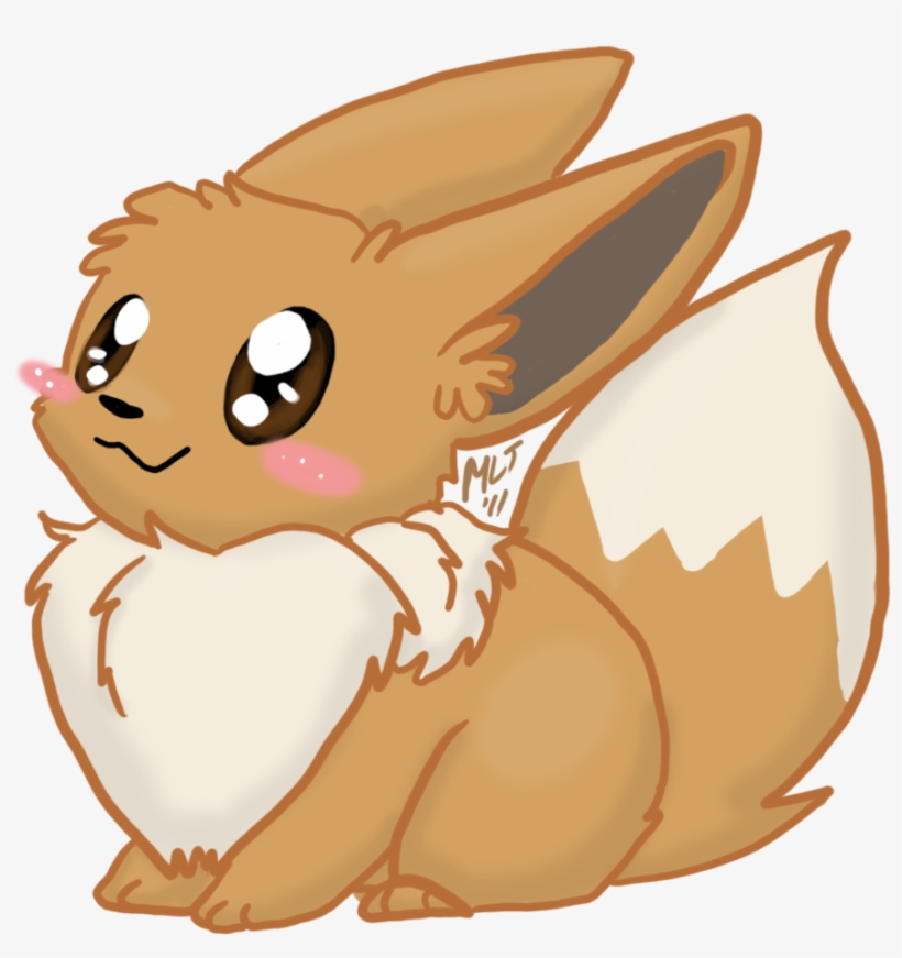 Tumblr Static Aplede Chibi Eevee - Cute Pokemon Chibi Transparent, transparent png #1506048