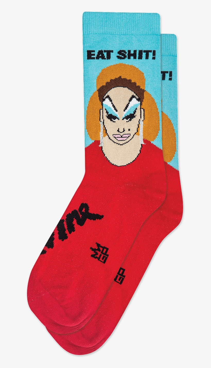 Gumball Poodle - Divine Pink Flamingos Socks, transparent png #1506150