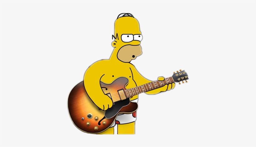 Homerosimpsons Guitarra Lossimpsons Emoji Emojis Emoji - Garageband Tips & Tricks, transparent png #1506271