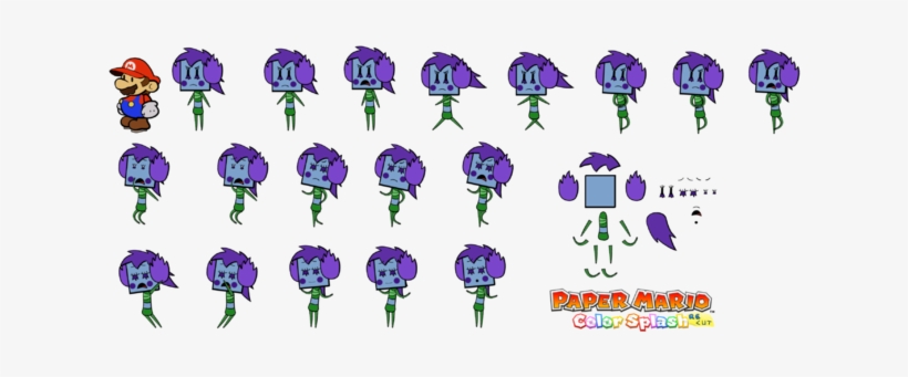 Suebelle - Paper Mario: Color Splash, transparent png #1506370