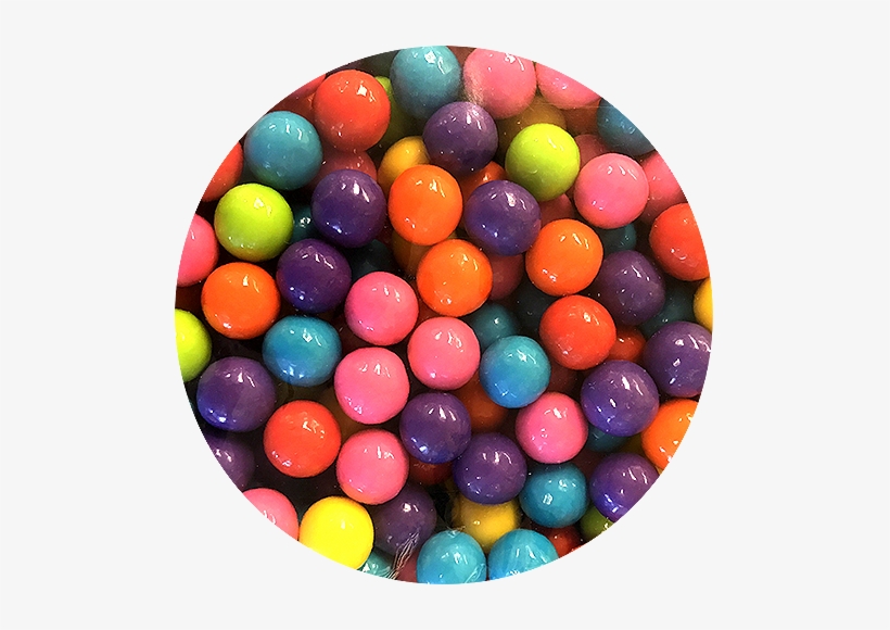 Assorted Color Splash 1/2" Gumballs - Gumball Candy, transparent png #1506429