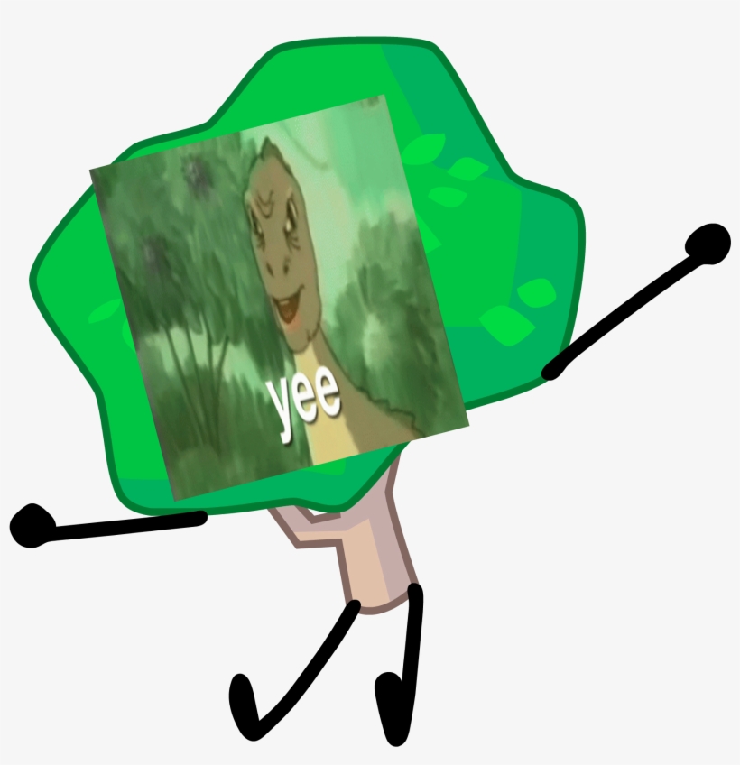 Yee Tree Boi - Bfdi Tree Speakerbox, transparent png #1506463