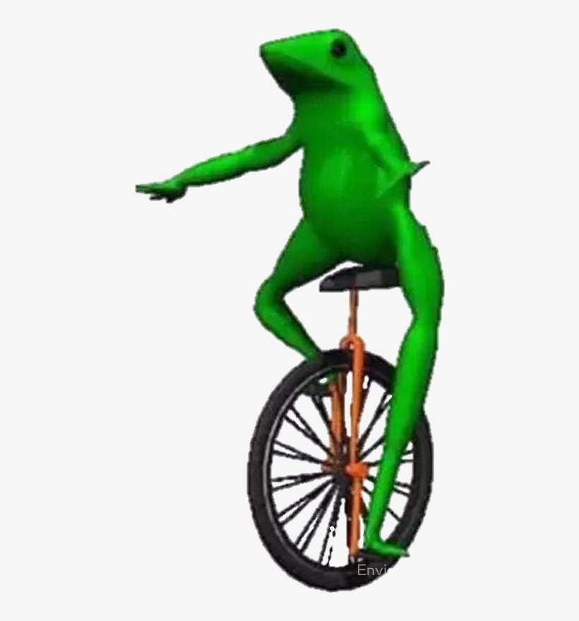 Dat Boi Frog Png - Here Come Dat Boi Frog, transparent png #1506486