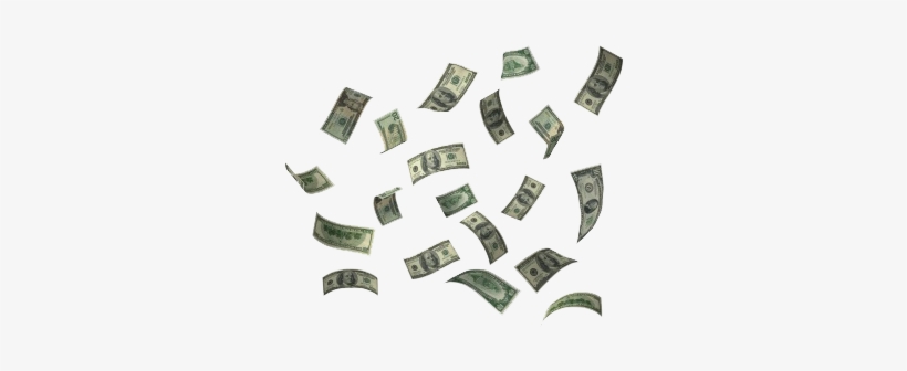 Flying Dollars Png Pic - Money Flying In The Air, transparent png #1506579