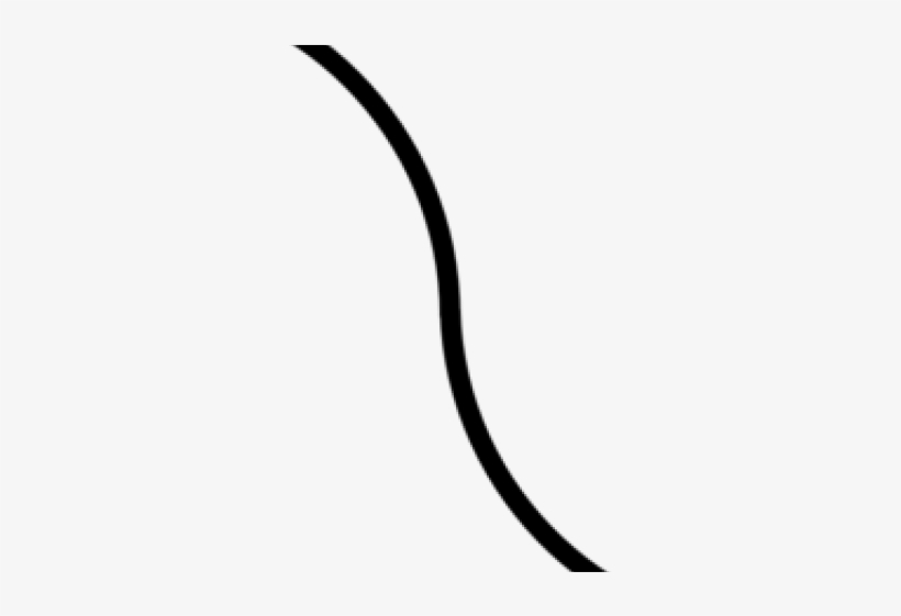Line Clipart Curved - Curve, transparent png #1506862