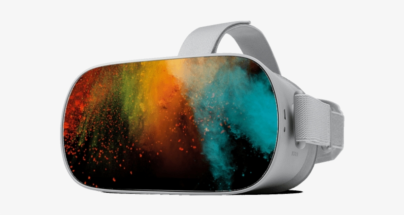 Color Splash Oculus Go Skin - Virtual Reality, transparent png #1506950
