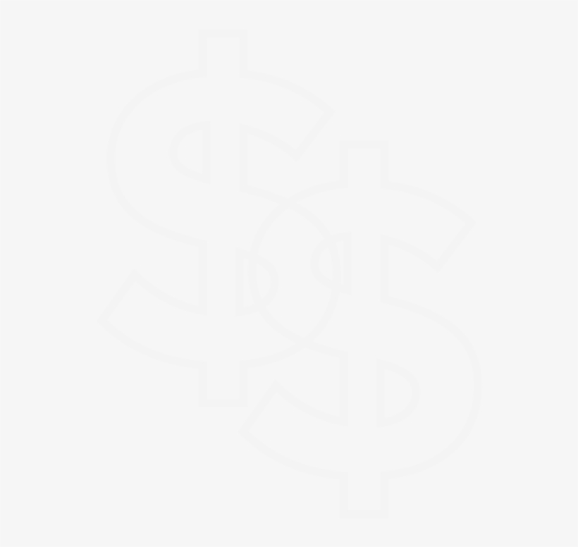 Dollars - Cross, transparent png #1507181