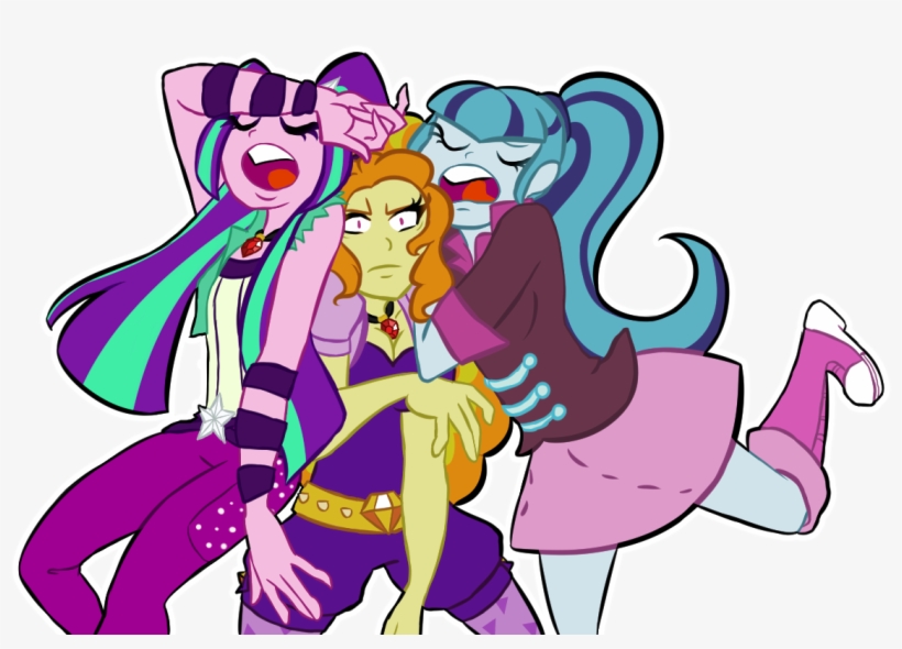 Adagio Dazzle, Aria Blaze, Artist - Equestria Girls The Dazzlings, transparent png #1507584