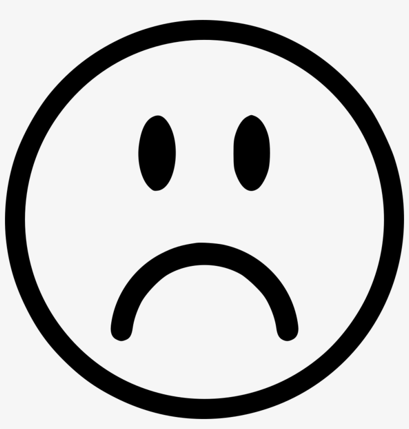 Frown Comments - Icono De Messenger Personalizado, transparent png #1507751
