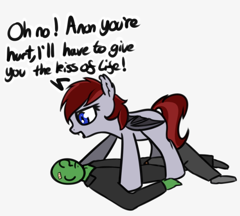Neuro, Bandaid, Bat Pony, Dialogue, Fangs, Female, - Cartoon, transparent png #1507972