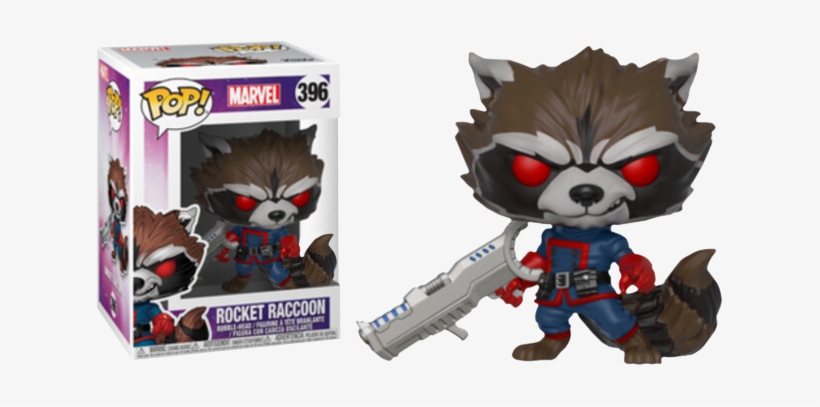 Guardians - Classic Rocket Raccoon Funko Pop, transparent png #1508171