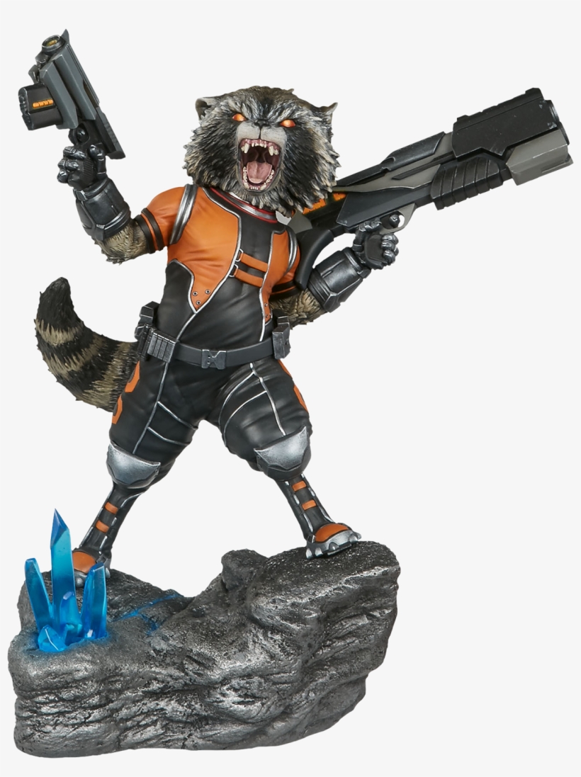 Guardians - Sideshow Rocket Raccoon Premium Format Figure, transparent png #1508252