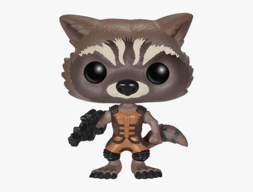 Guardians Of The Galaxy Rocket Raccoon Pop Figure - Rocket Racoon Funko Pop, transparent png #1508253