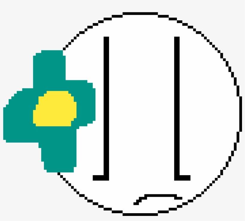 Frown Emote - Nazi Flag Pixel Art, transparent png #1508318