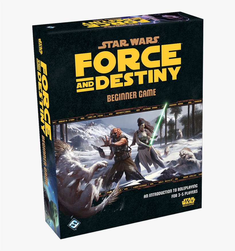 Star Wars Force And Destiny Box - Star Wars: Force And Destiny Beginner Game, transparent png #1508437