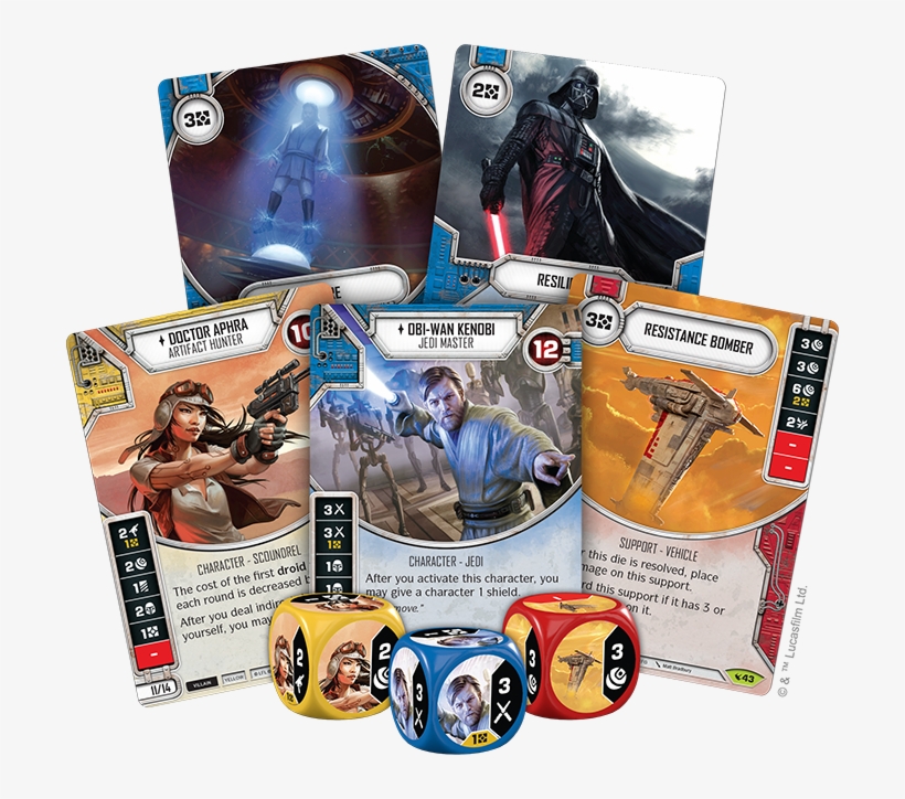 First On That List Is Indirect Damage, This Type Of - Star Wars Destiny Legacies, transparent png #1508460