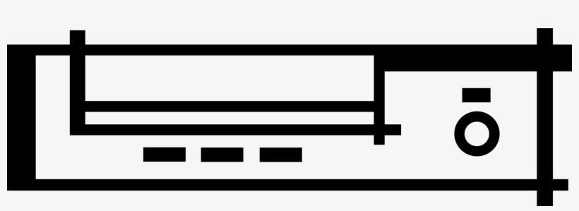 Vector Illustration Of Videocassette Recorder Vcr Records, transparent png #1508677