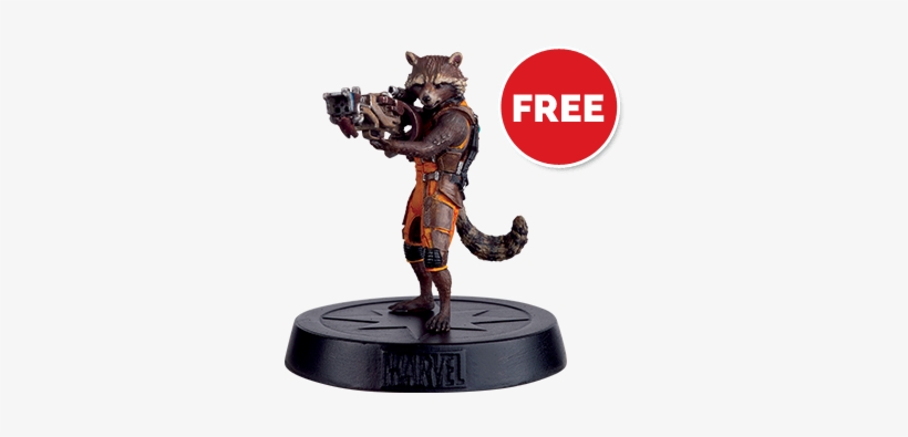 Rocket Figurine - Figurine Marvel Rocket Raccoon, transparent png #1508951