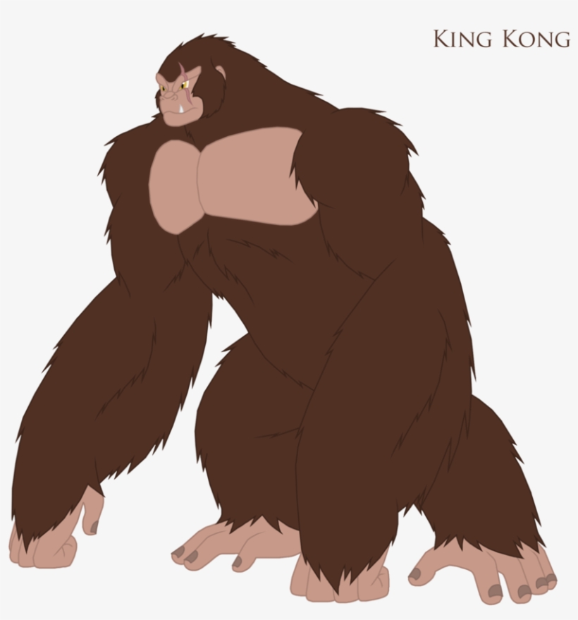 Mammal Drawing King Kong - Pyrus Leonidas King Kong, transparent png #1508979